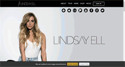 Desktop Screenshot of lindsayell.com